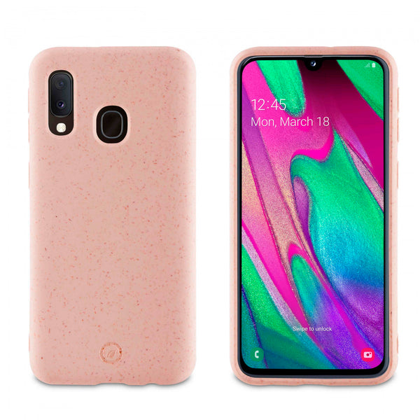 Funda Muvit for Change para Samsung Galaxy A40 bambootek old roses.