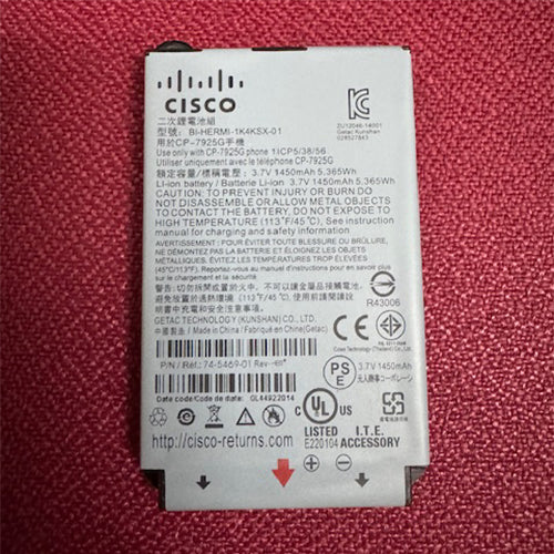 Batería Original Cisco para teléfono IP wireless Cisco 74-5469-01