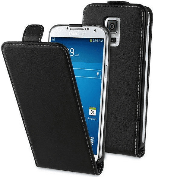 Pack Muvit para Samsung Galaxy S5 Mini funda Slim negra+protector pantalla
