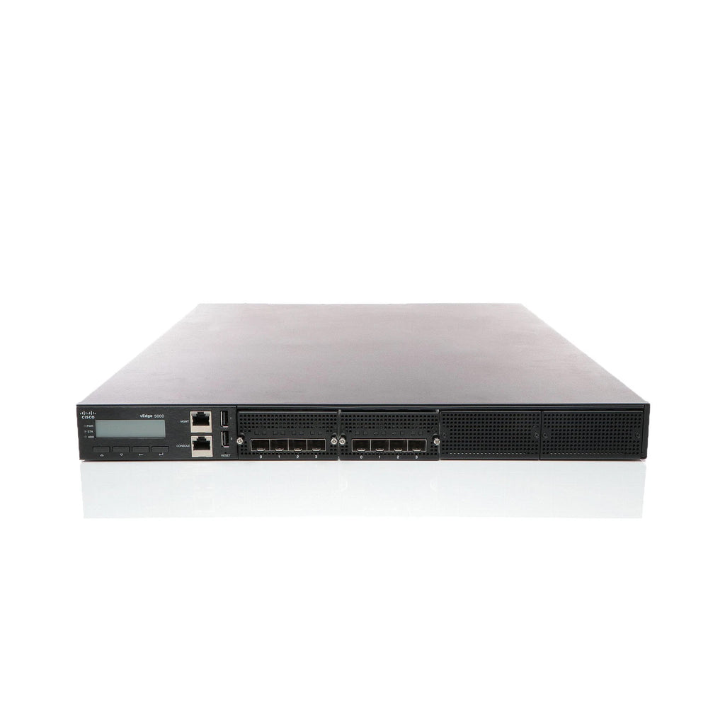 Router Cisco VEDGE-5000-AC-K9 con 4 ranuras NIM Usado