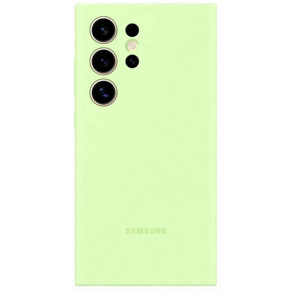 Funda original Samsung de silicona para Samsung Galaxy S24 Ultra lima (NUEVA)