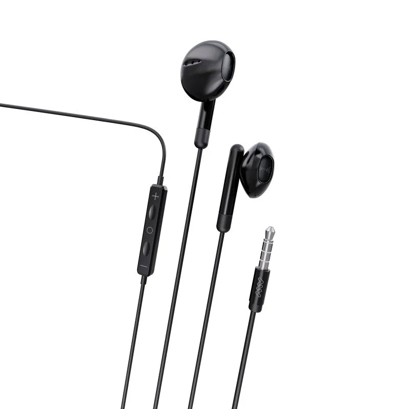 Auriculares Myway MWHPH0019 Estéreo Conexión 3.5mm con Micrófono Negro