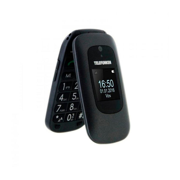Teléfono Móvil Telefunken TM250 Teclas grandes negro Usado *
