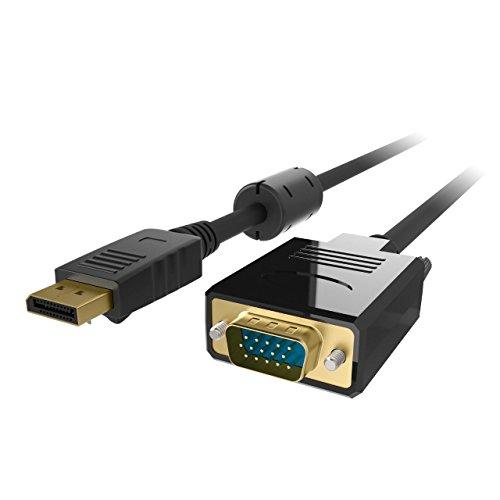 Cable Belkin de VGA a Displayport 3m negro.