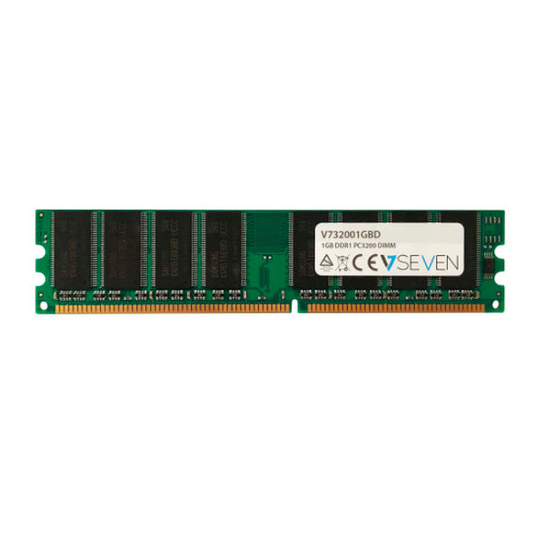 Módulo de memoria RAM V7 V732001GBD DDR1 PC3200-400Mhz 2.5V 1GB