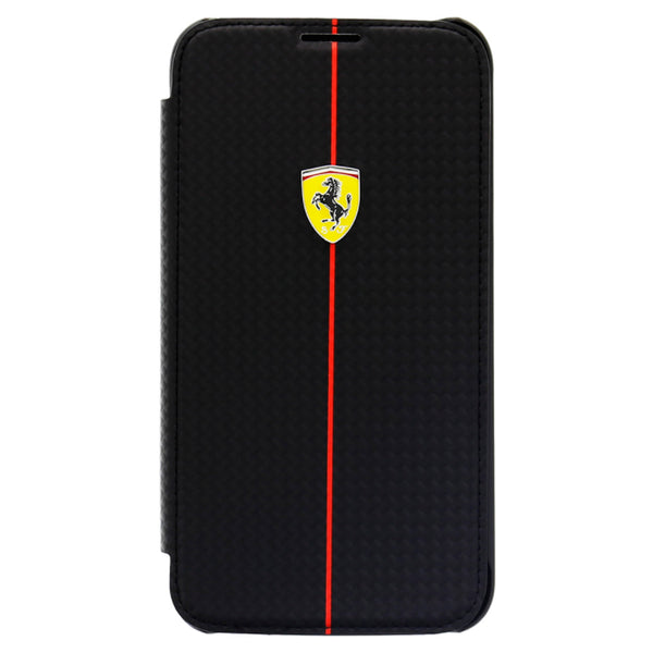Funda Oficial Ferrari CARBON para Samsung Galaxy S5 negro.