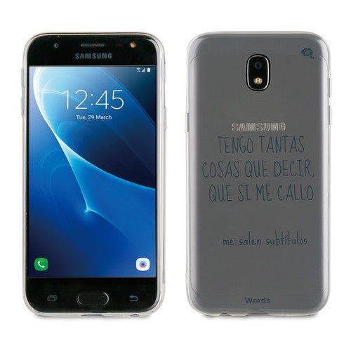 Funda transparente Words Air WOCT061 para Samsung Galaxy J5 (2017).