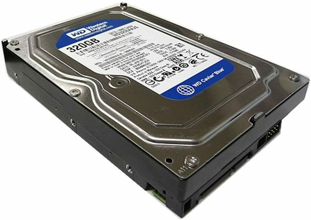 Disco Duro Western Digital 320GB 3,5» SATA II 7200RPM WD3200AAJS Usado