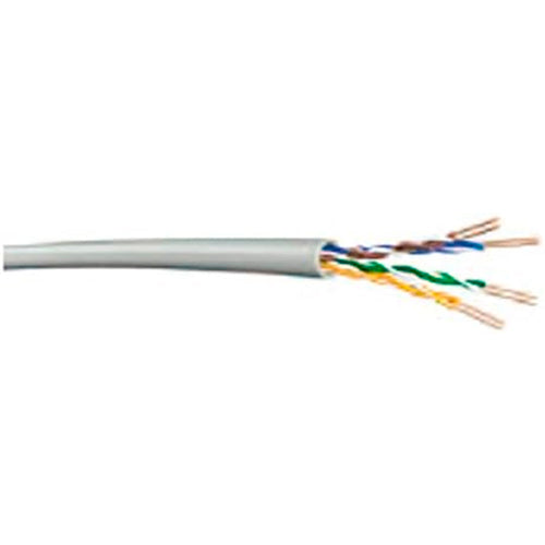 Cable de red rígido U/UTP Prysmian Group Cat.5E ECA gris 305m