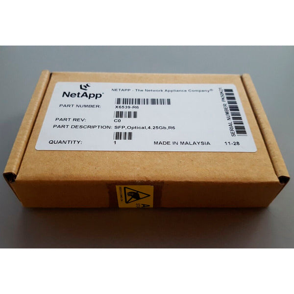 NetApp X6539-R6 Red modulo transceptor Fibra óptica 4.25GB SFP óptico