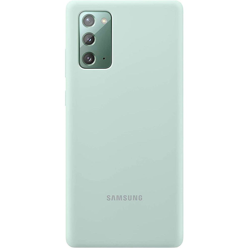 Funda original Samsung de silicona para Samsung Galaxy Note 20 verde (NUEVO)