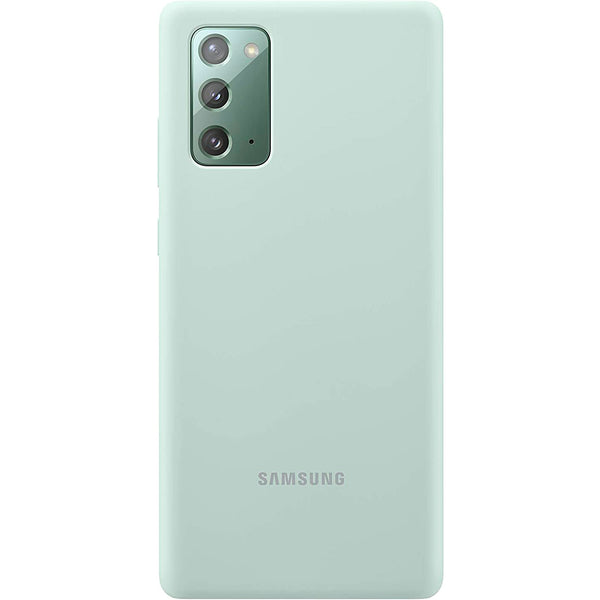 Funda original Samsung de silicona para Samsung Galaxy Note 20 verde (NUEVO)