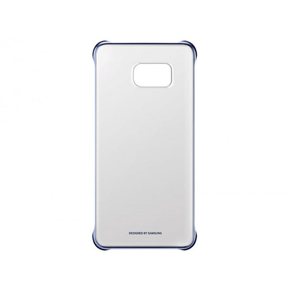 Funda Samsung Clear Cover Negra para Samsung Galaxy S6 Edge plus azul