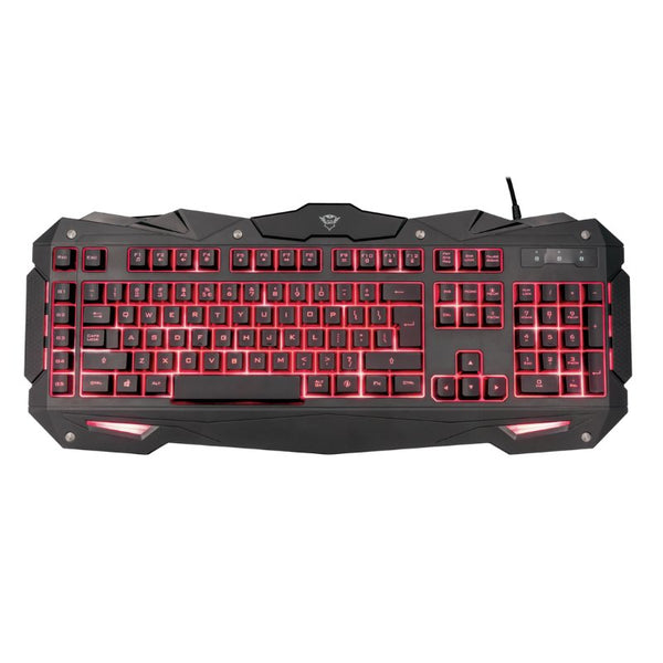 Teclado Membrana Gaming Trust GXT 840 Myra LED