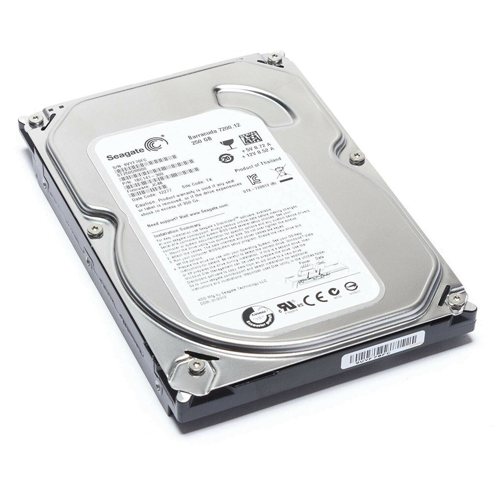 Disco Duro Seagate BarraCuda ST3250318AS 3,5» SATA II 250GB 7200RPM Usado.