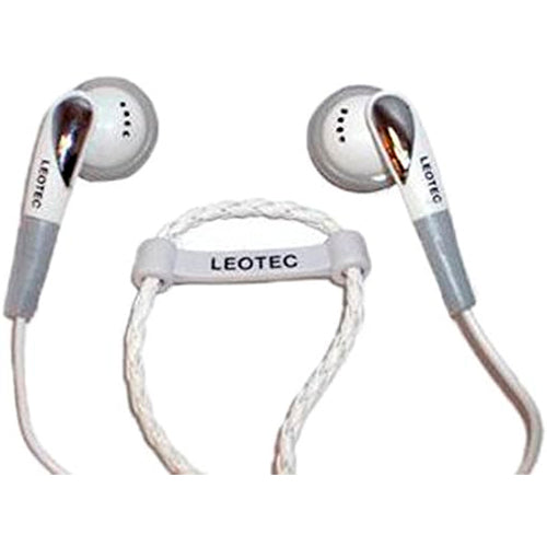 Auriculares de botón Leotec LEA03W25 HQ 2.5» Jack 2,5mm color blanco