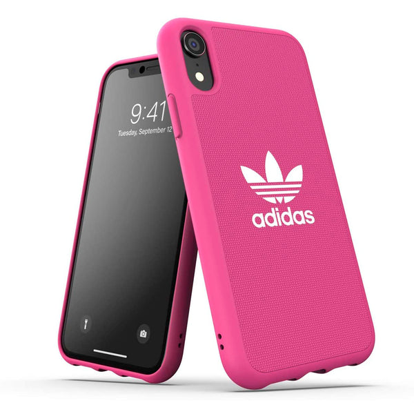 Carcasa Adidas Adicolor Apple Iphone XR Rosa (NUEVA).
