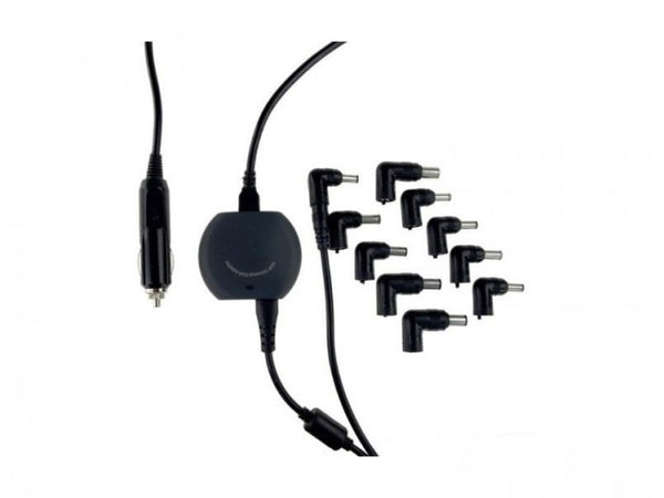 Cargador de coche portatil Bluestork BS-PW-CAR-90 90W negro Usado.