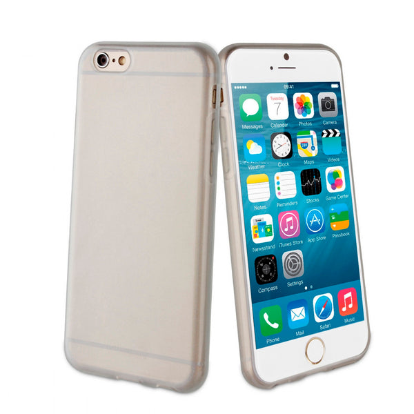 Funda Muvit Cristal Soft para Apple iPhone SE/8/7 transparente.