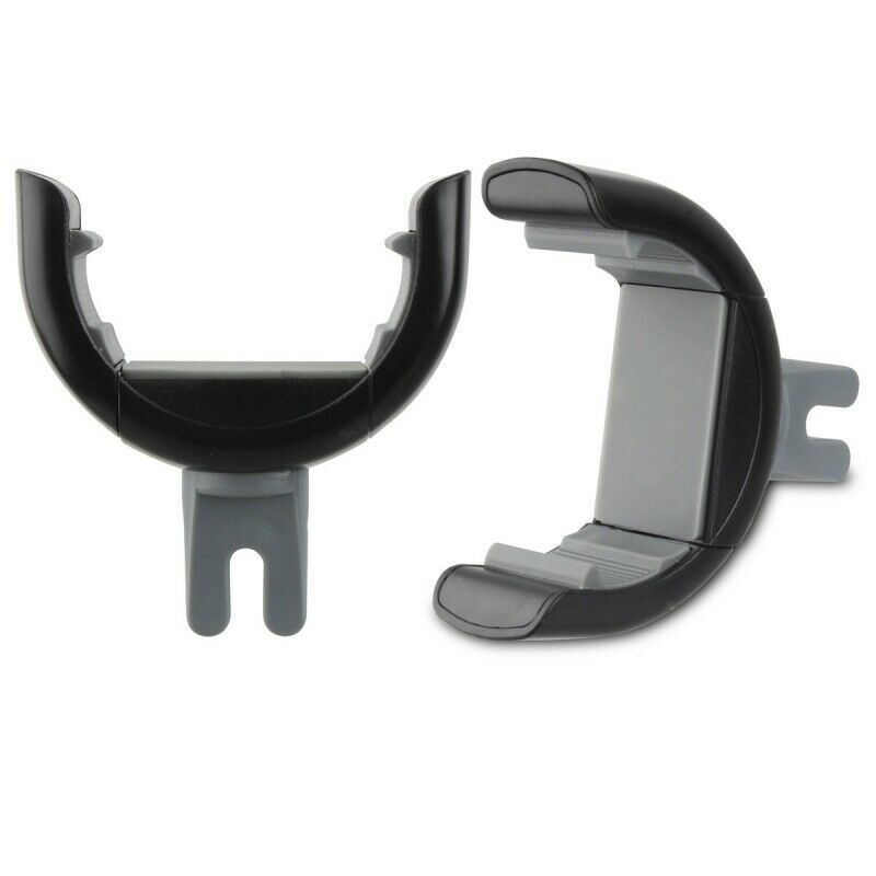 Soporte de Coche Muvit universal salida de aire rotativo 360. Hasta 6,3» negro