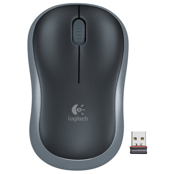 Logitech M185 Ratón inalámbrico Negro Usado