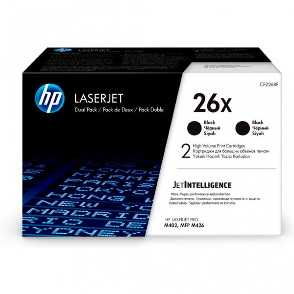 Tóner Original HP LaserJet 26x Alta Capacidad Negro **Solo 1 toner, NUEVO**