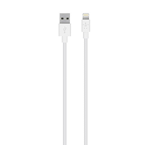 Belkin Cable de Apple a USB para iPhone y Ipad 1,2m blanco.