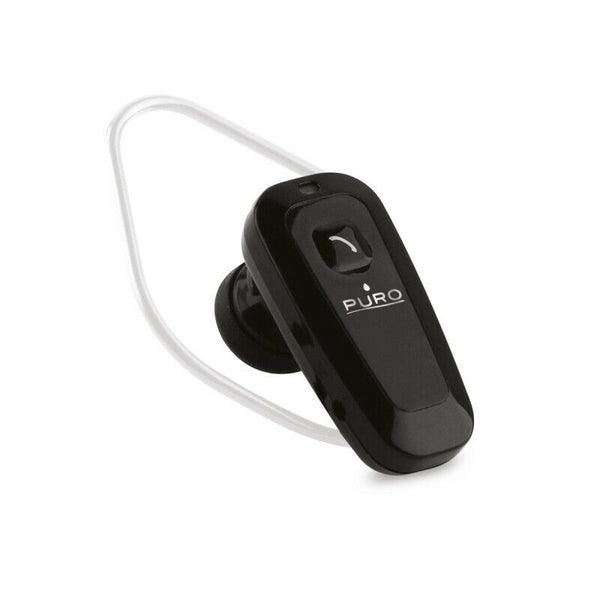 Auricular Bluetooth Puro negro **Embalaje dañado, producto nuevo**