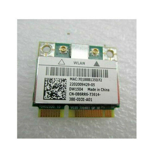 Tarjeta Qualcomm Atheros Notebook WLAN DW1504 Usada.