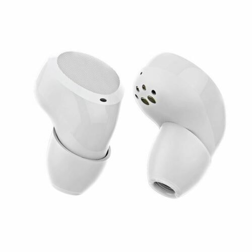 Auriculares inalámbricos con micro Celly BhTwins Mini color blanco Usado.