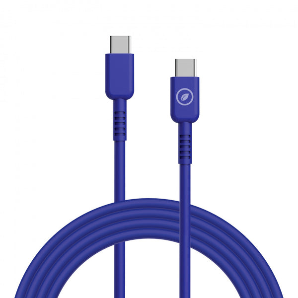 Cable Muvit for Change Tipo C a Tipo C 3A/60W 1.2m azul