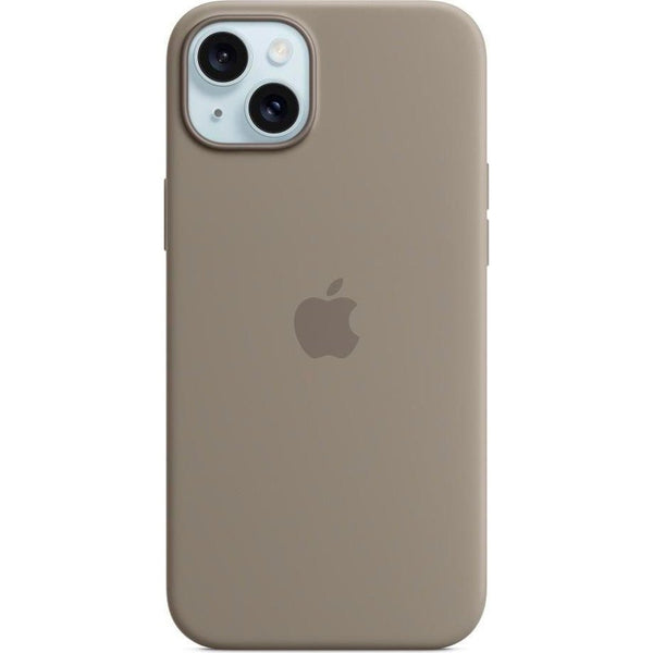Funda original Apple silicona con MagSafe para Apple iPhone 15 Plus Usado