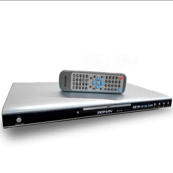 DVD Player BOMAN CD MP3 DVD VCD MPEG-4 Euroconector S-VIDEO RCA