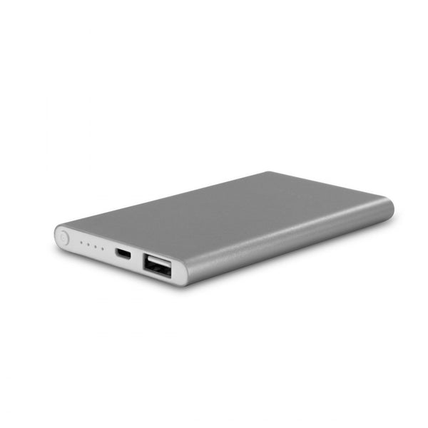 Power Bank Muvit 3000mAh MUCHP0109 USB 2A cable USB-MicroUSB plata