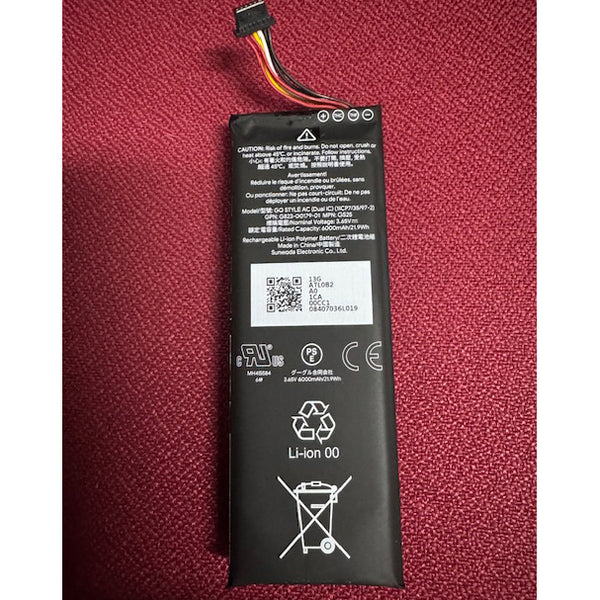 Batería Original para Google Nest Doorbell 3.65V 6000mAh G823-00179-01 Usada