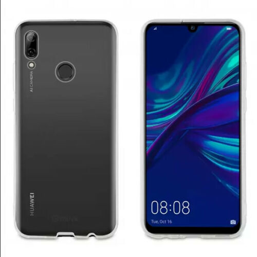 Pack Muvit Huawei PSmart 2019 funda Cristal Soft transparente+protector pantalla