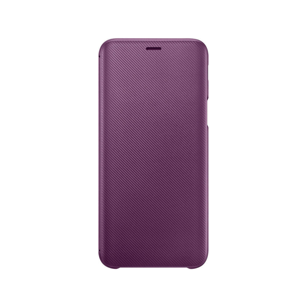 Funda original Samsung Flip Wallet para Samsung Galaxy J6 rosa.
