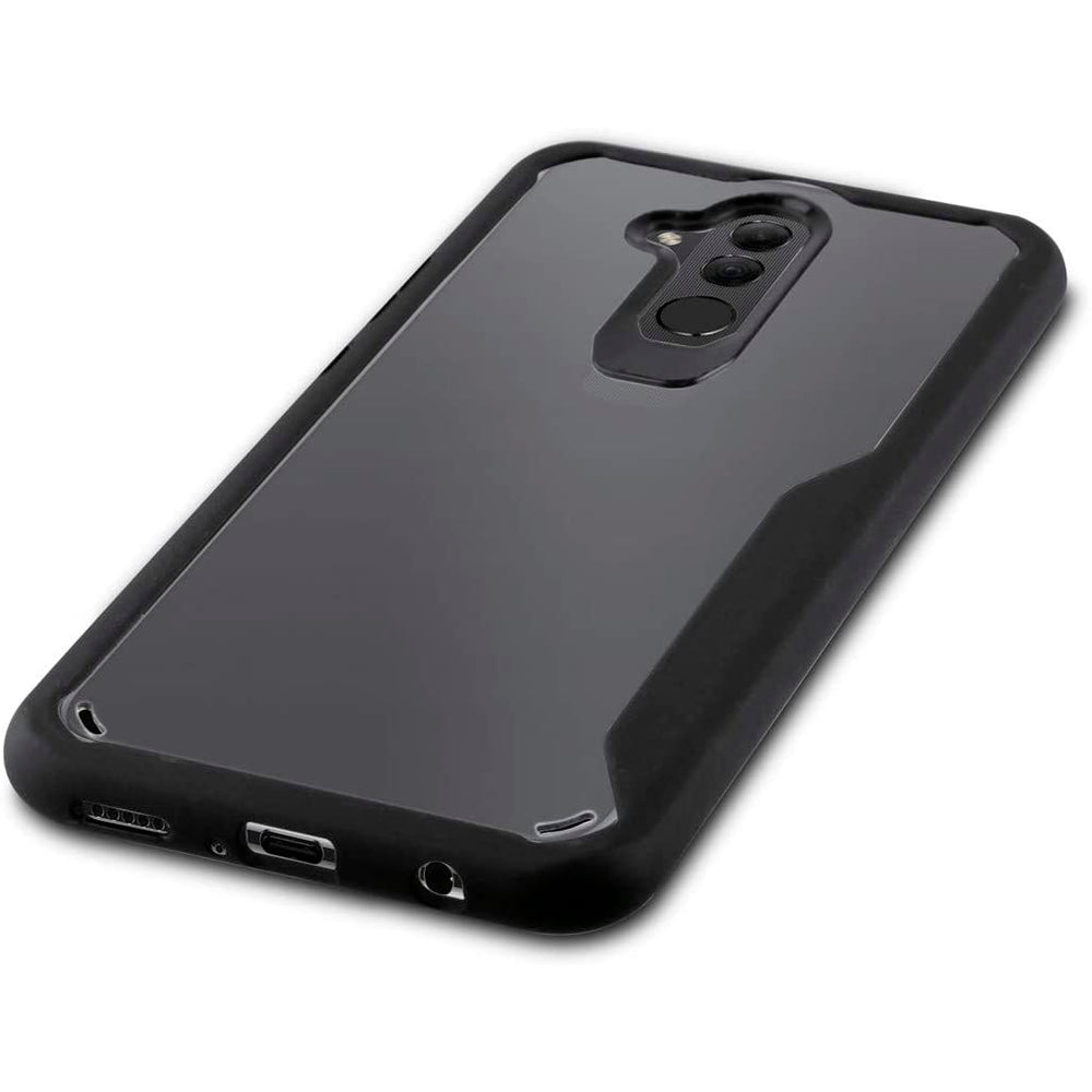 Funda Muvit Cristal Bump para Huawei Mate 20 Lite Color Negro.