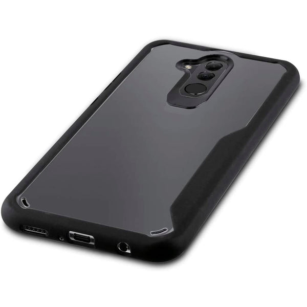 Funda Muvit Cristal Bump para Huawei Mate 20 Lite Color Negro.