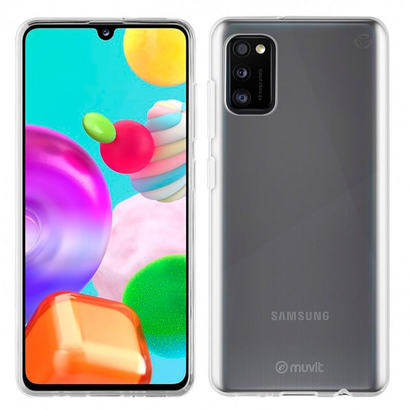 Funda Muvit for Change para Samsung Galaxy A41 recicletek transparente