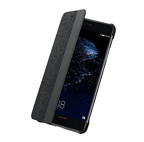 Funda Original Huawei Para Huawei P10 Plus View Flip Cover Gris Oscuro