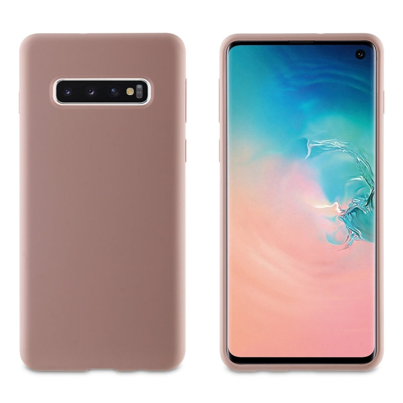 Funda Muvit para Samsung Galaxy S10 Liquid Edition rosa arena