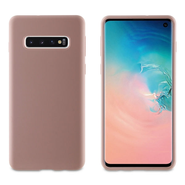 Funda Muvit para Samsung Galaxy S10 Liquid Edition rosa arena