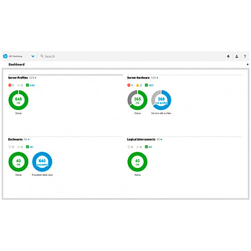 Software HPE Oneview 5Y34A para 1 servidor con soporte 24 horas al día