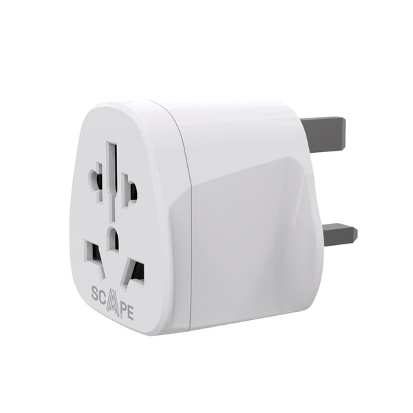 Scape Travel Adaptador de viaje Internacional a UK