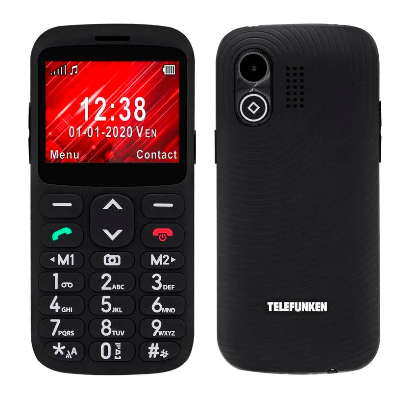Teléfono Móvil Telefunken Libre S520 2G 2.31″ Negro