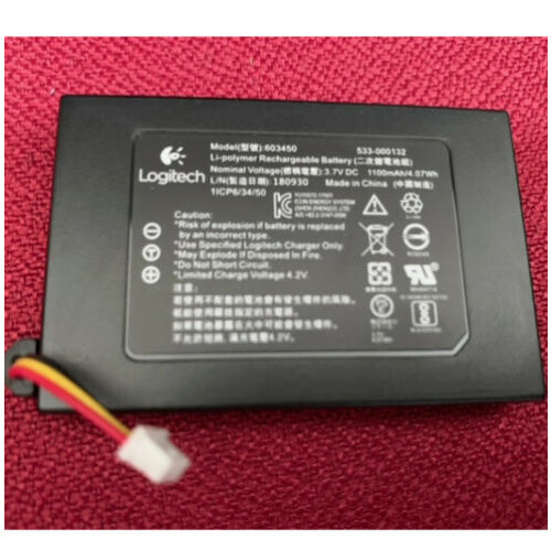 Batería Original Logitech G933/G935 3.7V DC 1100mAh/4.07Wh Modelo 603450 Usado