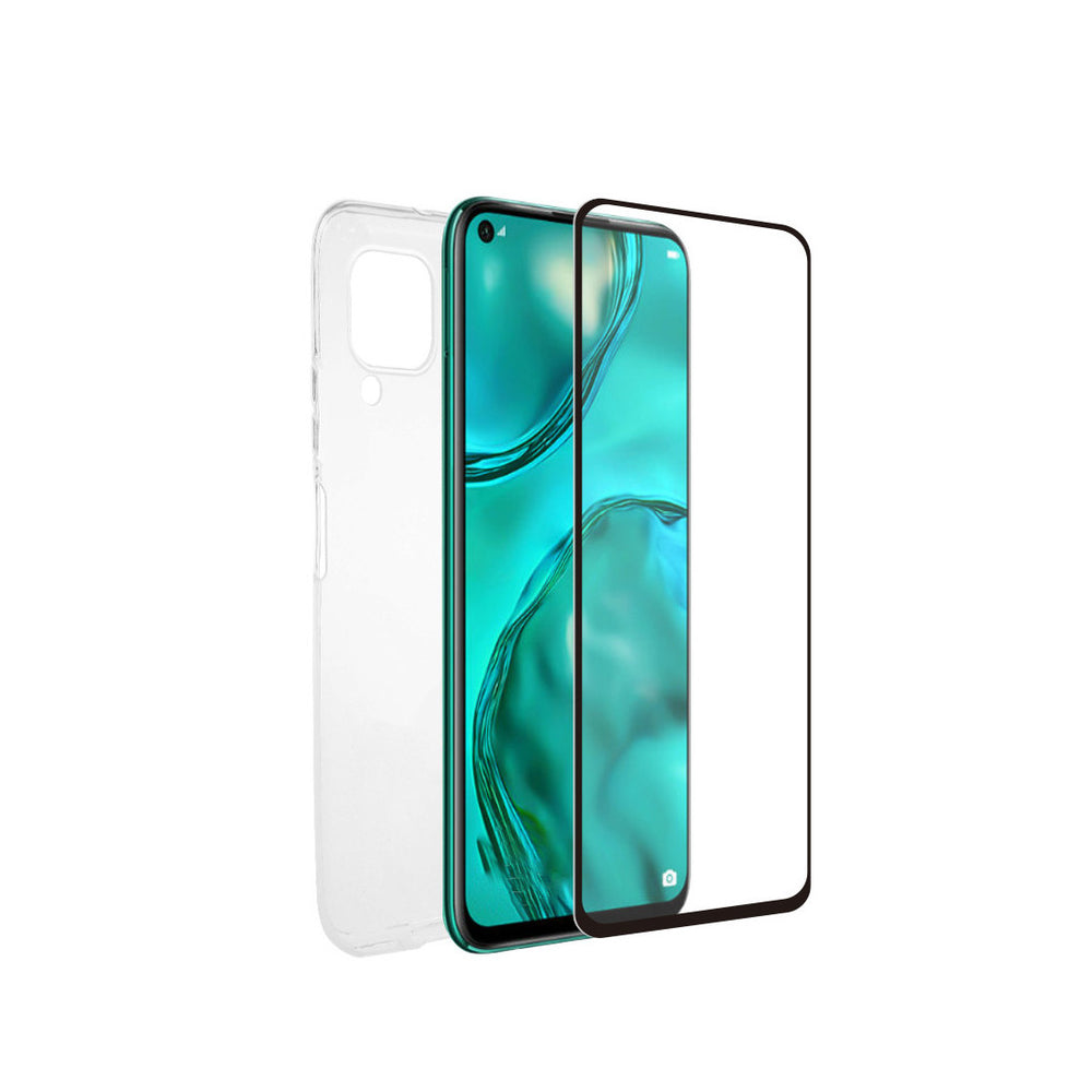 Pack Muvit for Change Huawei P40 Lite funda Cristal Soft + protector de pantalla