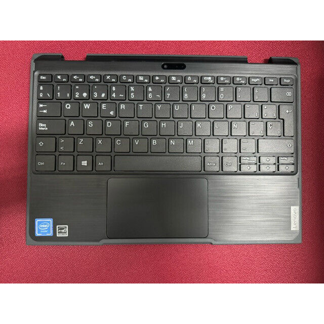 Teclado Original Lenovo Con Carcasa Y Touchpad Para Lenovo 300e Negro