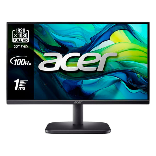 Monitor Acer EK220Q H3 21.5″ Full HD/VA/100 Hz negro Usado